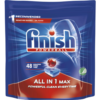 Maskindisktabletter All in1 Max 48-p Finish