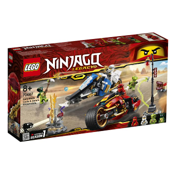 Ninjago Kais vassa motorcykel & Zanes snöskoter 70667 LEGO