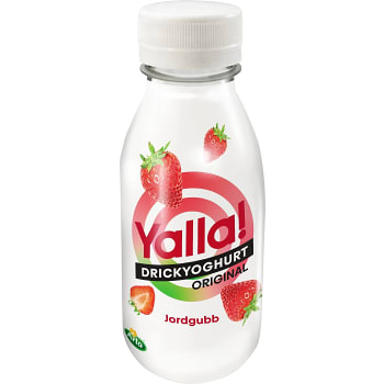Yalla jordgubb 350ml Yoggi