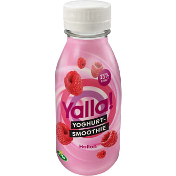 Yalla smoothie hallon 350ml Yoggi