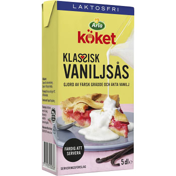 Vaniljsås Klassisk Laktosfri 5dl Arla Köket