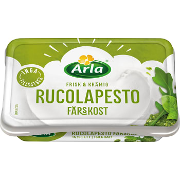 Ruccolapesto färskost