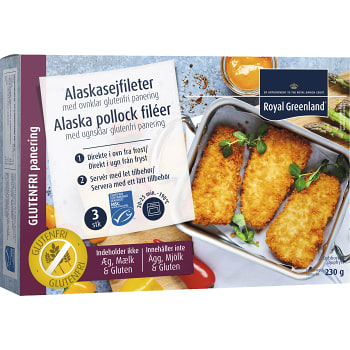 panerad fisk glutenfri