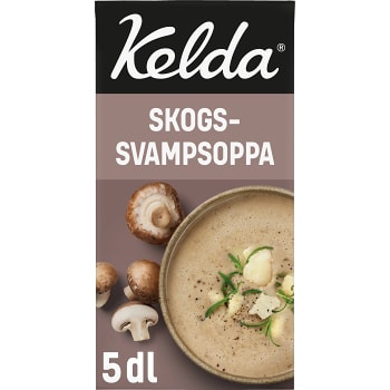 Skogssvampsoppa 5% 500ml Kelda