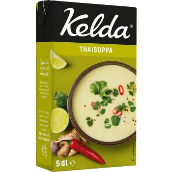 Thaisoppa 4% 500ml Kelda