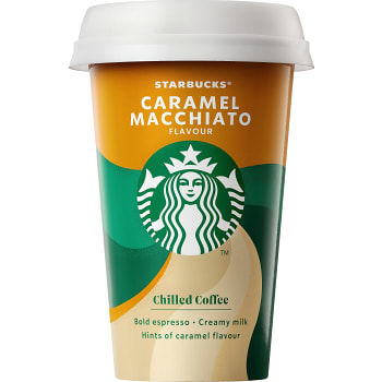 Caramel macchiato 220ml Fairtrade Starbucks