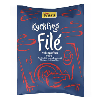 Kycklingfilé Fryst 900g Ivars