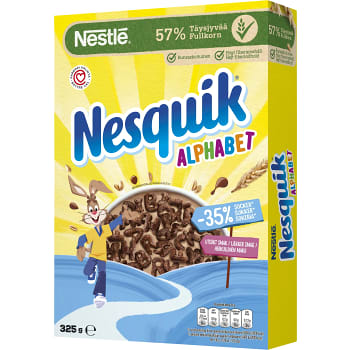 Flingor Alphabet Nesquick 325g Nestle