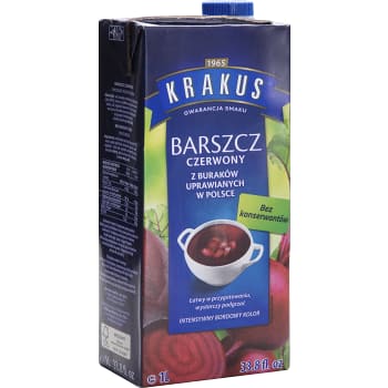 Röd Borsch Soppa 1l Krakus
