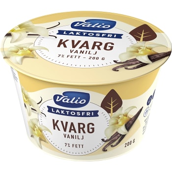 Kvarg Vanilj Laktosfri 200g Valio Eila