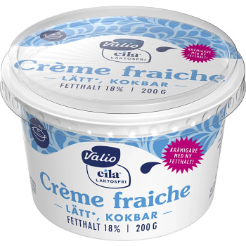Crème Fraiche Laktosfri 18% 200g Valio