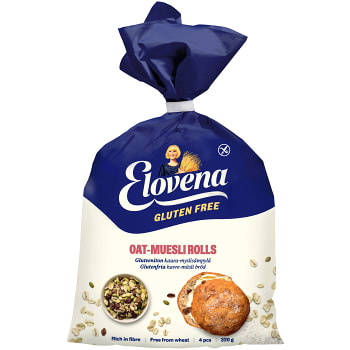 Oat & muesli rolls Glutenfri Fryst 320g Provena