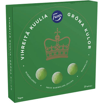 Gröna kulor 500g Fazer