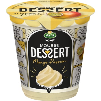 Moussedessert Mango & Passion Laktosfri 100g Arla
