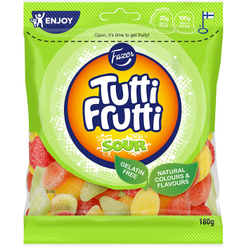 Tutti Frutti Sour 180g Fazer