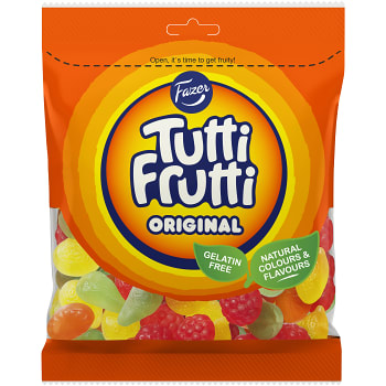 Godis Tutti frutti Original 180g Fazer