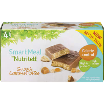 Smooth Caramel bar Viktkontroll 4-p Nutrilett