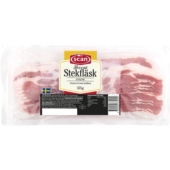 Stekfläsk Skivat 375g Scan