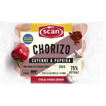 Chorizo 300g Scan