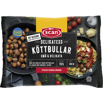 Köttbullar Delikatess 450g Scan
