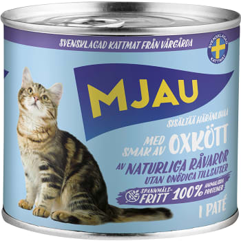 Kattmat Oxkött 635g Mjau