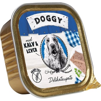 Hundmat Delikatesspaté med Kalv & lever 150g Doggy feelgood