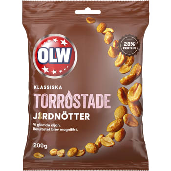 Torrostade Jordnötter 200g OLW
