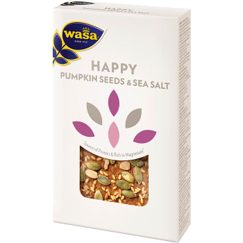 Knäckebröd Happy Pumpkin seed & sea salt 150g Wasa
