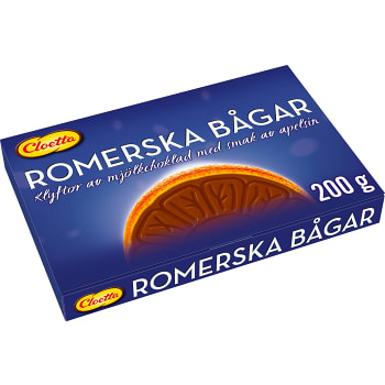 Romerska bågar Ljusa 200g Cloetta