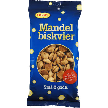 Mandelbiskvier 150g Cloetta
