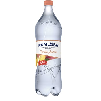 Vatten Kolsyrad Persika/Apelsin 1,5l Ramlösa