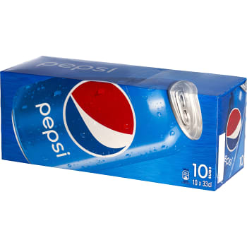 Läsk Pepsi Burk 33cl 10-p