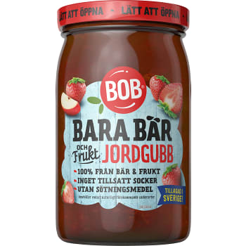 Sylt Bara bär frukt & jordgubb 310g BOB