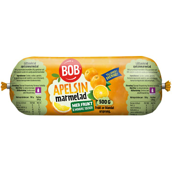 Lättsockrad Apelsinmarmelad Refill 500g BOB