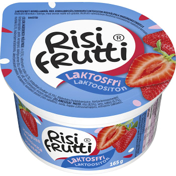 Jordgubb 4,3% Laktosfri 165g RisiFrutti