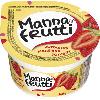 Mannafrutti Jordgubb 165g RisiFrutti