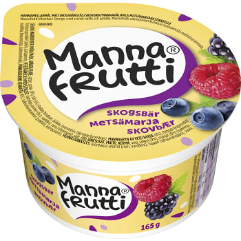 Mannafrutti Skogsbär 165g RisiFrutti
