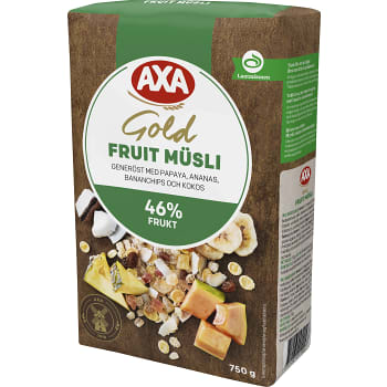 Müsli Gold Fruit 750g AXA