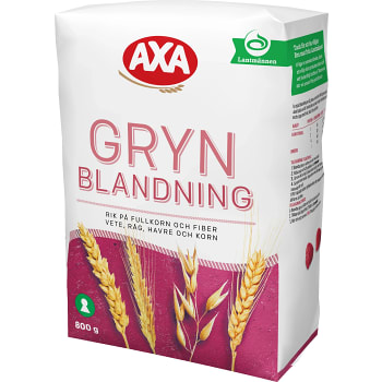 Grynblandning 800g AXA