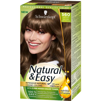 560 Ljusbrun Hårfärg 1-p Natural & Easy Schwarzkopf