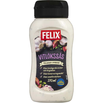 Vitlökssås 370ml Felix