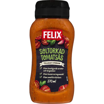Soltorkadtomatsås 370ml Felix