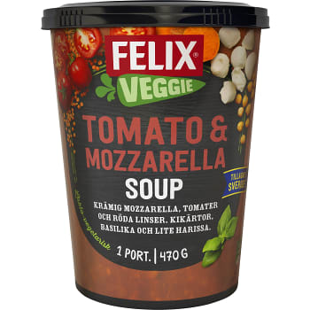Färdigmat Soppa Tomato & mozzarella 470g Felix