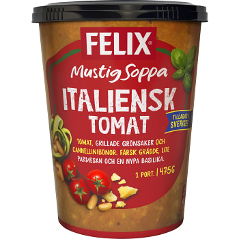 Tomatsoppa Italiensk 475g Felix