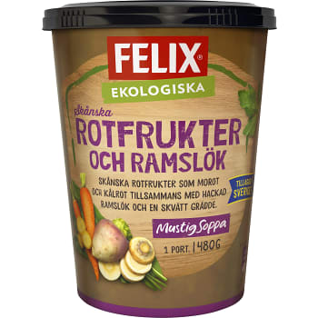 Rotfruktssoppa med ramslök Ekologisk 480g Felix