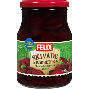 Skivade Aptitrödbetor 370g Felix