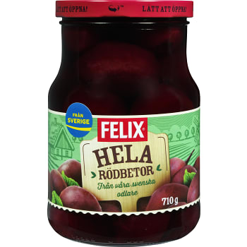 Hela Aptitrödbetor 710g Felix