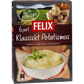 Klassiskt Potatismos 6 port 220g Felix