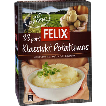 Klassiskt Potatismos 33 port 1243g Felix