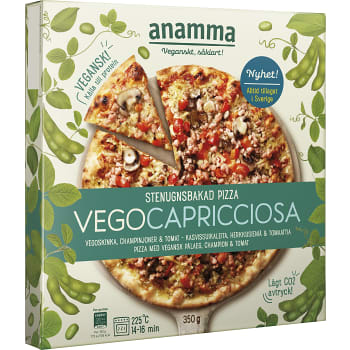 Pizza Vego Capriciosa 350g Anamma